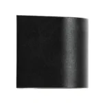 kelvo® MURANO KLV-101-0012 Φωτιστικό Τοίχου / Απλίκα για Λάμπα MR16 με Ντουί GU10 AC 220-240V Αδιάβροχο IP65 - Μαύρο Ματ - Μ6.5 x Π7.5 x Υ7.5cm - Image 4