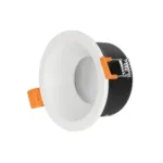 kelvo® SIGMA KLV-101-0042 Χωνευτό Φωτιστικό Downlight Σποτ Μπάνιου για Λάμπα MR16 με Ντουί GU10 AC 220-240V Αδιάβροχο IP65 - Λευκό Ματ - Μ8.5 x Π8.5 x Υ4.5cm / Q7.5cm - Image 2