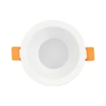 kelvo® SIGMA KLV-101-0042 Χωνευτό Φωτιστικό Downlight Σποτ Μπάνιου για Λάμπα MR16 με Ντουί GU10 AC 220-240V Αδιάβροχο IP65 - Λευκό Ματ - Μ8.5 x Π8.5 x Υ4.5cm / Q7.5cm - Image 3