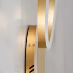 kelvo® VENOM KLV-101-0183-V2 Φωτιστικό Τοίχου / Απλίκα LED 45W 4500lm 360° AC 220-240V IP20 Ρυθμιζόμενο Λευκό CCT με Χειριστήριο από 2700K έως 6000K Dimmable - Lumileds SMD Chip - Χρυσό Πλατίνα - Μ60 x Π40 x Υ7.5cm - 3 Χρόνια Εγγύηση - Image 6