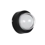 kelvo® NEXA KLV-101-0248 Φωτιστικό Τοίχου / Απλίκα LED 6W 600lm 180° AC 220-240V Αδιάβροχο IP65 Θερμό Λευκό 2700K - Sanan SMD Chip & TÜV SÜD Driver - Μαύρο Ματ - Μ11 x Π8.5 x Υ11cm - 5 Χρόνια Εγγύηση - Image 3