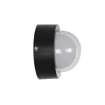 kelvo® NEXA KLV-101-0248 Φωτιστικό Τοίχου / Απλίκα LED 6W 600lm 180° AC 220-240V Αδιάβροχο IP65 Θερμό Λευκό 2700K - Sanan SMD Chip & TÜV SÜD Driver - Μαύρο Ματ - Μ11 x Π8.5 x Υ11cm - 5 Χρόνια Εγγύηση - Image 5