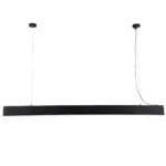 kelvo® ORION KLV-101-0362 Κρεμαστό Γραμμικό Φωτιστικό Οροφής LED 72W 7200lm 120° AC 220-240V IP20 Ρυθμιζόμενο Λευκό CCT με Χειριστήριο από 2700K έως 6000K Dimmable - Lumileds SMD Chip - Μαύρο Ματ - Μ120 x Π5 x Υ7.5cm - 3 Χρόνια Εγγύηση - Image 5