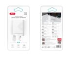 XO L163 PD30W QC Φορτιστής UK Γρήγορης Φόρτισης 18W USB-A & Type-C - Image 2