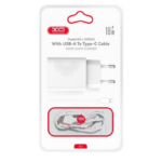 XO L159 QC 18W Φορτιστής Γρήγορης Φόρτισης USB-A με Καλώδιο Type-C - Image 2