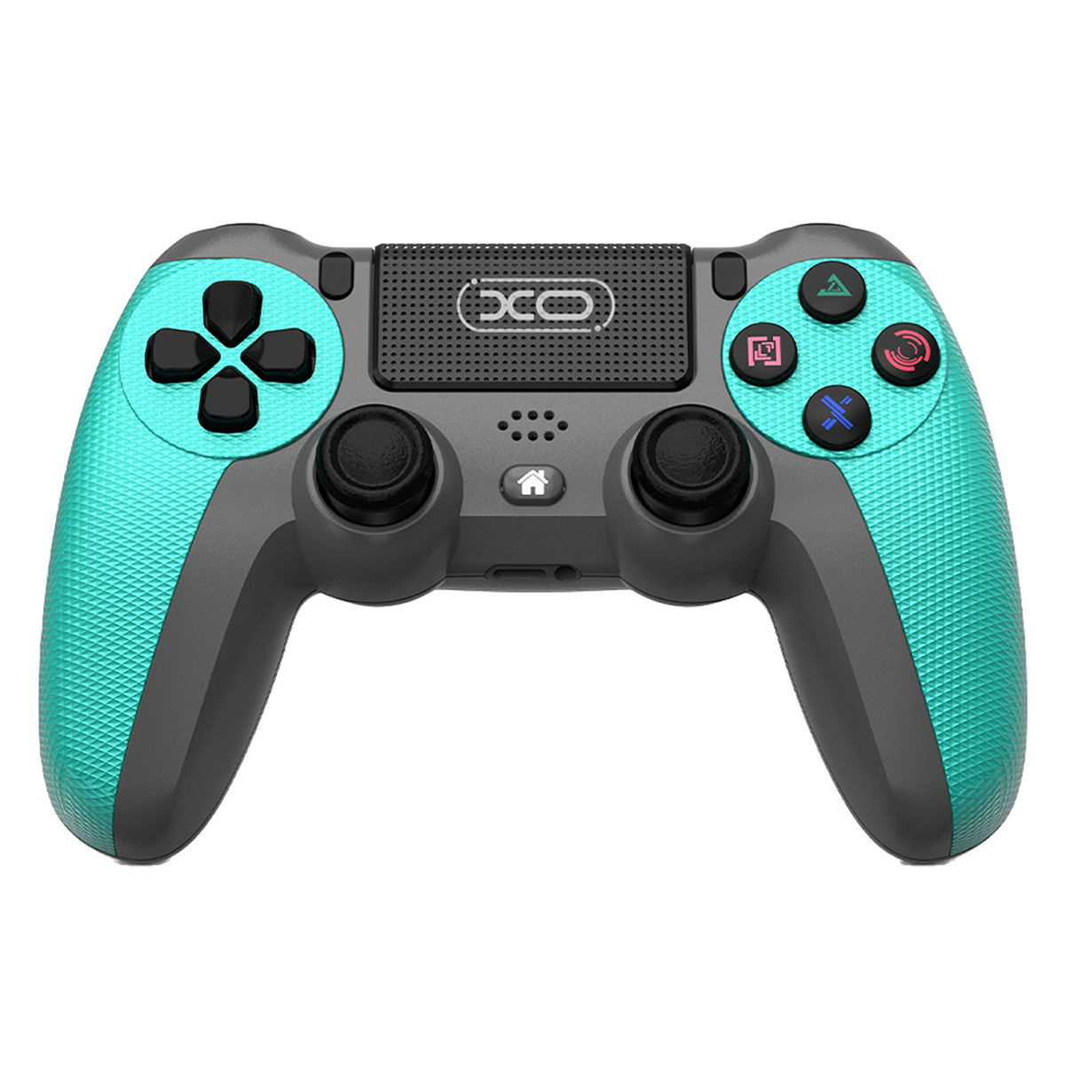 xo_joystick_bluetooth_xo-gp6_pc_ps4_android_verde_cab XO-H6B GP6 Bluetooth & Ενσύρματο Χειριστήριο Gaming με 6-Axis Αισθητήρα για PS4 - Image 1