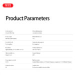 XO G43 Ακουστικά Bluetooth με Διαφανή Eπιμεταλλωμένο Σχεδιασμό OWS Μπλε - Image 6