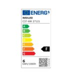 Redpoint ΚΕΡΙ VALUE LED 6W Ε14 4000K 2.0 (κατασκευή Κίνα) - Image 3