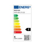 Redpoint ΣΦΑΙΡΙΚΟ VALUE LED Ε27 6W 4000K 2.0(κατασκευή Κίνα) - Image 3