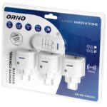 Redpoint 438 ΣΕΤ 3 ΑΝΤΑΠΤΟΡΕΣ ΣΟΥΚΟ ΜΕ REMOTE 3000W ORNO - Image 2