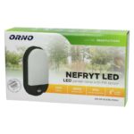 Redpoint 6147R NEFRYT ΦΩΤΙΣΤΙΚΟ LED ΕΞΩΤΕΡΙΚΟ ΟΒΑΛ+ΑΝΙΧΝ.ΚΙΝΗΣΗΣ&ΦΩΤΟΣ 119/212/44 ΜΑΥΡΟ 15W 4000K IP54 ORNO - Image 2