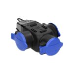 Redpoint 1346 ΦΙΣ ΤΡΙΠΛΟ ΣΟΥΚΟ ΘΗΛΥΚΟ ΣΤΕΓΑΝΟ IP44 ΜΑΥΡΟ ORNO - Image 3