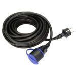 Redpoint 13290 ΜΠΑΛΑΝΤΕΖΑ ΣΤΕΓΑΝΗ H07RN-F 3G1.5 ΜΑΥΡΗ IP44 10 ΜΕΤΡΑ  ORNO - Image 2