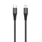 Redpoint ΚΑΛΩΔΙΟ USB TYPE-C ΣΕ LIGHTΝING (12W) 1m ΜΑΥΡΟ (ΠΡΟΕΛΕΥΣΗ ΚΙΝΑ) - Image 2