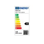 Redpoint GLOBE LED G95 E27 15W WARM (κατασκευή Κίνα) - Image 2