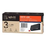 Redpoint 6192 KWEN ΦΩΤΙΣΤΙΚΟ ΕΞΩΤΕΡΙΚΟ ΕΠΙΤΟΙΧΟ LED 6W 4000K IP54 150/100/50 ΜΑΥΡΟ ORNO - Image 7
