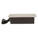 Redpoint 1337/G (9033) ΑΣΗΜΙ ΠΟΛΥΠΡΙΖΟ ΓΡΑΦΕΙΟΥ ΧΩΝΕΥΤΟ ΜΕ ΚΑΠΑΚΙ 3 ΣΟΥΚΟ + ΚΑΛΩΔΙΟ 1,5m ΜΕ ΦΙΣ ORNO - Image 3