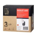 Redpoint 6206 RIOLIT ΦΩΤΙΣΤΙΚΟ LED ΕΞΩΤΕΡΙΚΟ ΕΠΙΤΟΙΧΟ ΜΕ ΑΝΙΧΝ. ΚΙΝΗΣΗΣ 171/160/80 ΜΑΥΡΟ 15W 4000K IP65 ORNO - Image 8