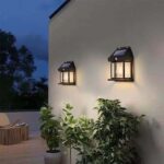 Redpoint "LATY" SOLAR ΦΑΝΑΡΑΚΙ ΚΗΠΟΥ ΕΠΙΤΟΙΧΟ ΜΕ ΑΝΙΧΝΕΥΤΗ ΚΙΝΗΣΗΣ 3000k ΠΛΑΣΤΙΚΟ ΜΑΥΡΟ IP65 (Made In P.R.C) - Image 2