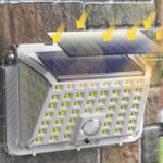 Redpoint "LUIZE" SOLAR ΠΡΟΒΟΛΕΑΣ ΚΗΠΟΥ ΕΠΙΤΟΙΧΟΣ ΜΕ ΑΝΙΧΝΕΥΤΗ ΚΙΝΗΣΗΣ 6500k ABS ΛΕΥΚΟΣ IP65 (Made In P.R.C) - Image 3