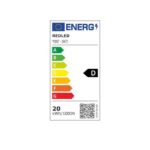 Redpoint "PIENI" ΑΝΕΜΙΣΤΗΡΑΣ ΓΙΑ ΝΤΟΥΙ E27 ΛΕΥΚΟΣ 6" (ΠΛΑΙΣΙΟ Φ26) 30W+REMOTE+LED LIGHT 3 CCT DIMMABLE (PRC) - Image 2