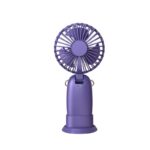 Redpoint "CINDY" ΜΙΝΙ ΑΝΕΜΙΣΤΗΡΑΣ ΧΕΙΡΟΣ 5W ΕΠΑΝΑΦΟΡΤΙΖΟΜΕΝΟΣ TYPE-C ΜΩΒ (Κατασκευή Κίνα) - Image 3