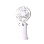 Redpoint "CINDY" ΜΙΝΙ ΑΝΕΜΙΣΤΗΡΑΣ ΧΕΙΡΟΣ 5W ΕΠΑΝΑΦΟΡΤΙΖΟΜΕΝΟΣ TYPE-C ΛΕΥΚΟΣ - Image 2