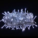 Redpoint 500 LED ΣΕ ΣΕΙΡΑ ΕΠΕΚΤΕΙΝΟΜΕΝΑ ΜΕ ΠΡΟΓΡΑΜΜΑ, ΔΙΑΦΑΝΟ ΚΑΛΩΔΙΟ, ΨΥΧΡΟ ΛΕΥΚΟ - Image 2
