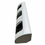 Redpoint ΑΣΗΜΙ ΠΟΛΥΠΡΙΖΟ ΓΩΝΙΑΚΟ 2 ΣΟΥΚΟ ΜΕ USB A+C ΚΑΛΩΔΙΟ 0,5m 3x1,5 (ΚΑΤΑΣΚΕΥΗ ΚΙΝΑ) - Image 2