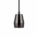 Redpoint ΑΝΑΡΤΗΣΗ Ε27 'BULLET' GUN METAL ΝΤΟΥΙ ΑΛΟΥΜΙΝΙΟΥ ΚΑΙ ΚΑΛΩΔΙΟ ΥΦΑΣΜΑΤΙΝΩΝ ΙΝΩΝ 1.5Μ (κατασκευή Κίνα) - Image 2