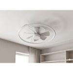 Redpoint ΑΝΕΜΙΣΤΗΡΑΣ ΟΡΟΦΗΣ "HUGO" ΛΕΥΚΟΣ 22" 35W DC (ΠΛΑΙΣΙΟ Φ80)+REMOTE+72W LED 3 CCT - Image 2