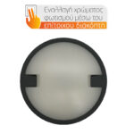 Redpoint 29624 APHRODITE ΠΛΑΦΟΝΙΕΡΑ LED 18W 3 CCT (ΜΕΣΩ ΕΠΙΤΟΙΧΟΥ ΔΙΑΚΟΠΤΗ) 3 ΣΤΕΦΑΝΙΑ IP65 (Κίνα) - Image 3