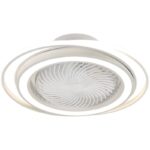 Redpoint ΑΝΕΜΙΣΤΗΡΑΣ"IBIZA" ΛΕΥΚΟΣ 12" 25W DC (ΠΛΑΙΣΙΟ Φ60)+REMOTE+BLUETOOTH+88W LED 3 CCT DIM - Image 2