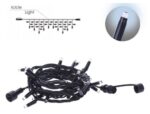 Entac Χριστουγεννιάτικα Λαμπάκια Επέκταση IP44 360 LED Βροχή Ψυχρό 8m (Χωρίς Τροφοδοτικό) - Image 2