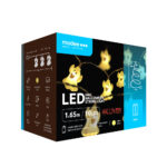 Διακοσμητική Γιρλάντα LED Modee Halloween με Φαντάσματα (165cm/15cm) – Θερμό Λευκό - Image 2