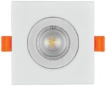 Avide LED Χωνευτό Σπότ 38° Τετράγωνο 7W Λευκό 4000K - Image 2