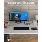 Goobay Gigabit Ethernet Switch 5 Θυρών 64563 Λευκό - Image 9