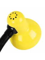 GLOBOSTAR® STUDENT GLB-102-0013 Μοντέρνο Επιτραπέζιο Φωτιστικό Πορτατίφ με Ντουί 1 x E27 AC 220-240V IP20 - Κίτρινο & Μαύρο - Μ14 x Π14 x Υ32cm - Image 5