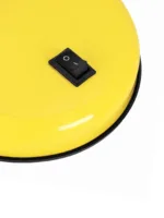 GLOBOSTAR® STUDENT GLB-102-0013 Μοντέρνο Επιτραπέζιο Φωτιστικό Πορτατίφ με Ντουί 1 x E27 AC 220-240V IP20 - Κίτρινο & Μαύρο - Μ14 x Π14 x Υ32cm - Image 6