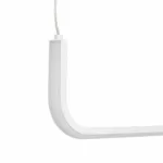 kelvo® LINARIA KLV-101-0256 Κρεμαστό Φωτιστικό Οροφής LED 36W 3600lm 180° AC 220-240V IP20 Ρυθμιζόμενο Λευκό CCT με Χειριστήριο από 2700K έως 6000K Dimmable - Lumileds SMD Chip - Λευκό Ματ - Μ120 x Π2 x Υ12cm - 3 Χρόνια Εγγύηση - Image 4