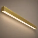 kelvo® ORION KLV-101-0364-V2 Γραμμικό Φωτιστικό Οροφής LED 72W 7200lm 120° AC 220-240V IP20 Ρυθμιζόμενο Λευκό CCT με Χειριστήριο από 2700K έως 6000K Dimmable - Lumileds SMD Chip - Σατινέ Χρυσό Βούρτσας - Μ120 x Π5 x Υ7cm - 3 Χρόνια Εγγύηση - Image 6