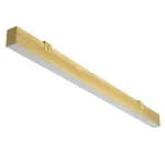 kelvo® ORION KLV-101-0364-V3 Γραμμικό Φωτιστικό Τοίχου / Απλίκα LED 72W 7200lm 120° AC 220-240V IP20 Ρυθμιζόμενο Λευκό CCT με Χειριστήριο από 2700K έως 6000K Dimmable - Lumileds SMD Chip - Σατινέ Χρυσό Βούρτσας - Μ120 x Π5 x Υ7cm - 3 Χρόνια Εγγύηση - Image 3