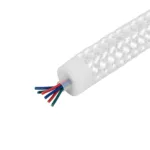 kelvo® GLOWFLEX KLV-101-0514 Ταινία Neon Flex με Πλεκτή Υφασμάτινη Επένδυση LED 14W/m 840lm/m 360° DC 24V Αδιάβροχο IP65 120 x SMD5054 Chip/m Πολύχρωμο RGB+WW Dimmable - Sanan SMD Chip - Μ1000 x Π2.2 x Υ2.2cm - Ρολό 10 Μέτρων - 6 Χρόνια Εγγύηση - Image 4