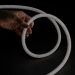 kelvo® GLOWFLEX KLV-101-0515 Ψηφιακή Pixel Addressable Ταινία Neon Flex με Πλεκτή Υφασμάτινη Επένδυση LED 14W/m 840lm/m 360° DC 24V Αδιάβροχο IP65 120 x SMD5054 Chip/m Πολύχρωμο RGB+WW Dimmable SPI/TTL Protocol IC TM1814 - Sanan SMD Chip - Μ1000 x Π2.2 x Υ2.2cm - Ρολό 10 Μέτρων - 6 Χρόνια Εγγύηση - Image 2