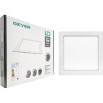 PL LED τετράγωνο 18W 6500K 1550lm 200x200mm - Image 3