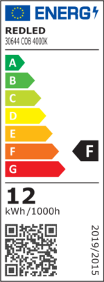Redpoint 240V AC ΤΑΙΝΙΑ LED COB 12W/M-IP67  4000K (κατασκευή Κίνα) - Image 3