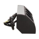 Redpoint 9001B-G ΜΑΥΡΟ/ΑΣΗΜΙ ΠΟΛΥΠΡΙΖΟ ΓΩΝΙΑΚΟ ΜΕ 3 ΣΟΥΚΟ + 0,6m ΚΑΛΩΔΙΟ ORNO - Image 5