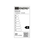 Redpoint "RONDO" ΣΤΡΟΓΓΥΛΗ ΠΛΑΦΟΝΙΕΡΑ LED Φ280 ΜΕ ΕΠΙΛΟΓΗ 12-18-24W & 3 CCT IP54 ΛΕΥΚΗ (κατασκευή Κίνα) - Image 2