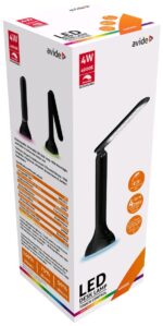 Avide LED Φωτιστικό Γραφείου RGB Mood Light Μαύρο 4W - Image 2