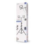 Avide LED Flood Light Slim Αισθητήρας PIR, SMD 2x30W CW 6400K 2 Κεφαλές με Τρίποδο